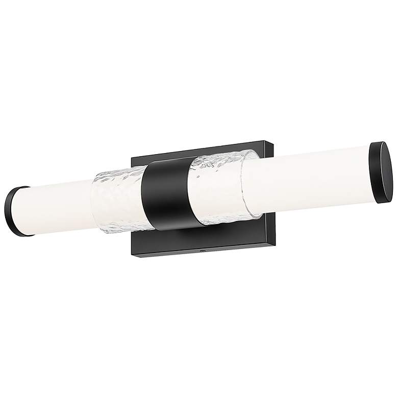 Image 4 Egon by Z-Lite Matte Black LED 1 Light Vanity more views