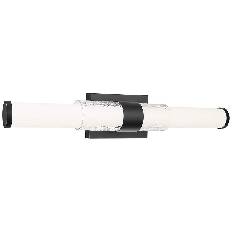 Image 1 Egon by Z-Lite Matte Black LED 1 Light Vanity