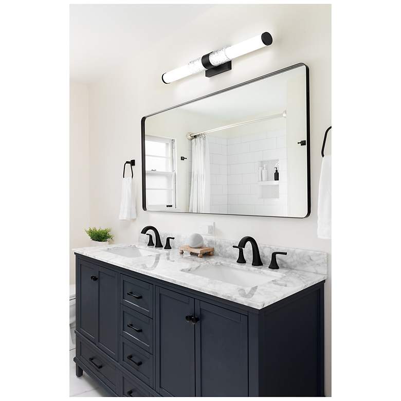 Image 3 Egon by Z-Lite Matte Black LED 1 Light Vanity more views
