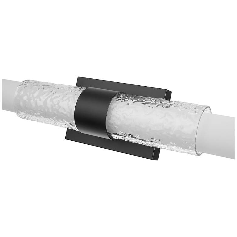Image 6 Egon by Z-Lite Matte Black LED 1 Light Vanity more views