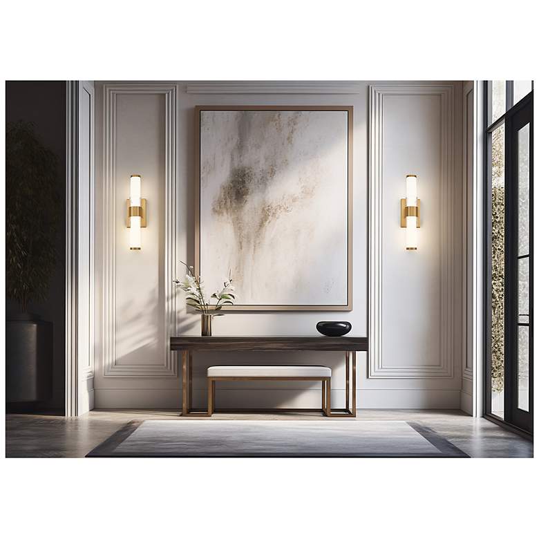 Image 3 Egon by Z-Lite Modern Gold LED 1 Light Vanity more views