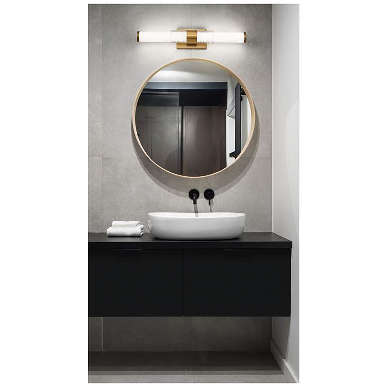 Image 2 Egon by Z-Lite Modern Gold LED 1 Light Vanity more views