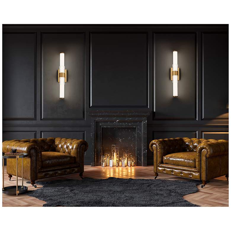 Image 3 Egon by Z-Lite Modern Gold LED 1 Light Vanity more views