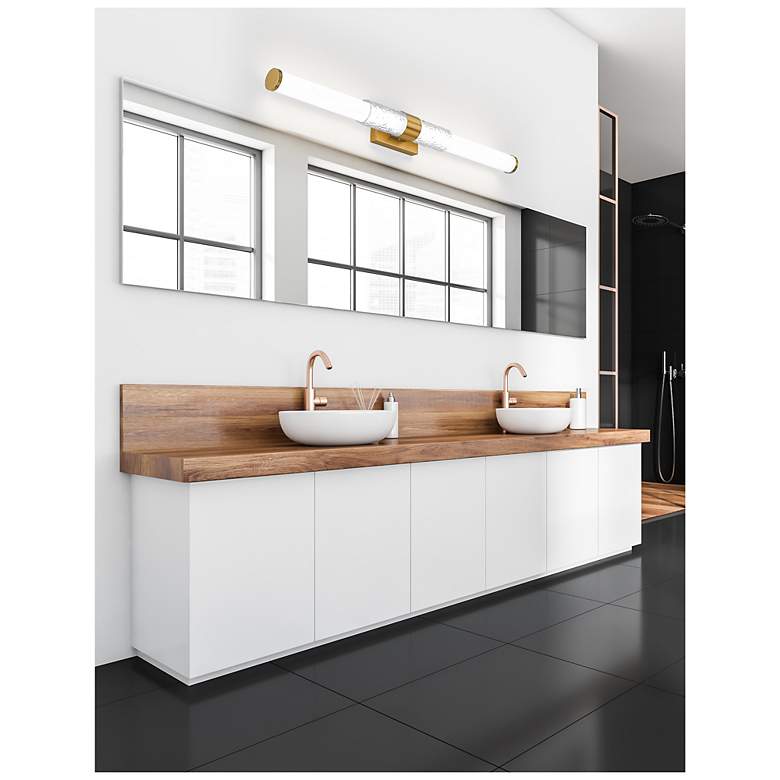 Image 2 Egon by Z-Lite Modern Gold LED 1 Light Vanity more views