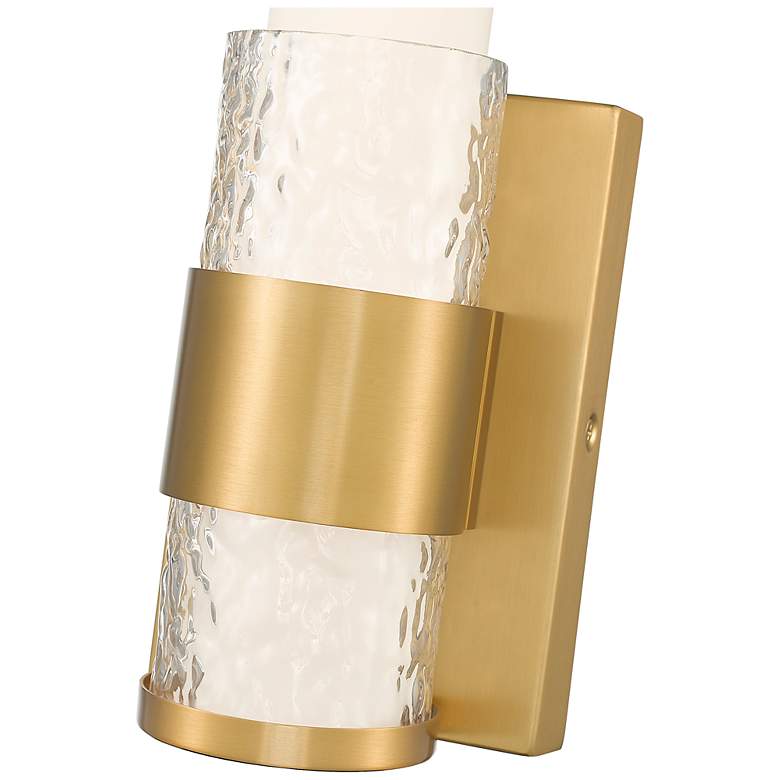 Image 6 Egon by Z-Lite Modern Gold LED 1 Light Wall Sconce more views