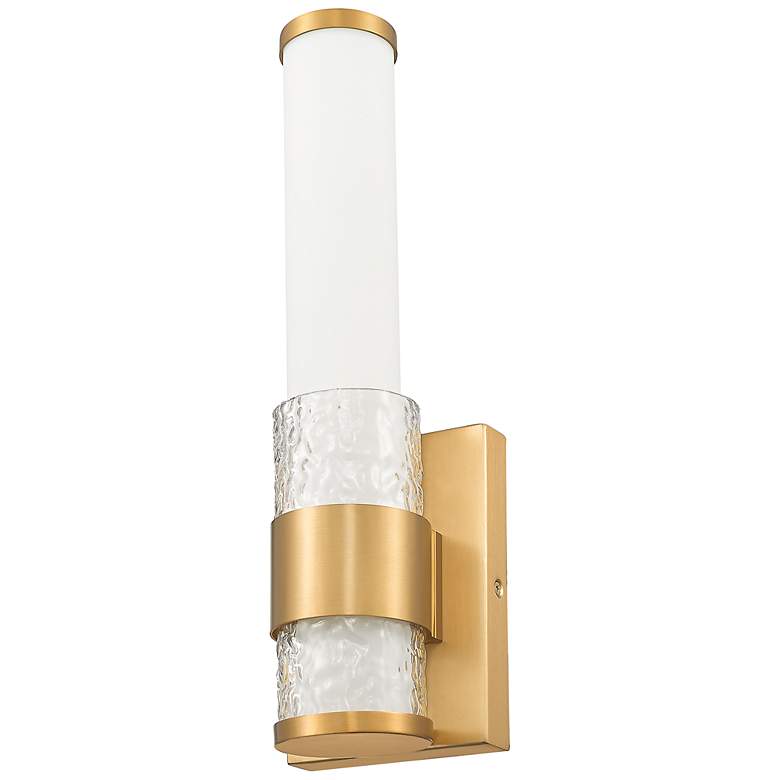 Image 7 Egon by Z-Lite Modern Gold LED 1 Light Wall Sconce more views