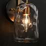 4_Ehart 1-Light Black Gold Bathroom Vanity Light more views