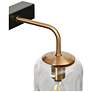 Thumbnail2 of Ehart 33" Wide Gold and Black 6-Light Kitchen Island Chandelier more views