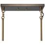 Thumbnail3 of Ehart 33" Wide Gold and Black 6-Light Kitchen Island Chandelier more views