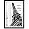 Eiffel Tower 42 1/2" High Giclee Framed Wall Art