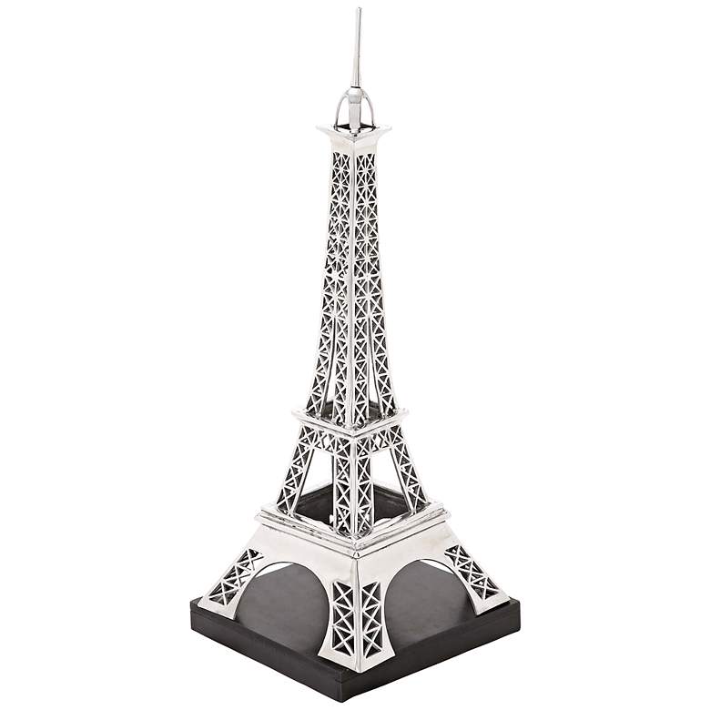 Image 1 Eiffel Tower 42 inch High Aluminum Floor Sculpture