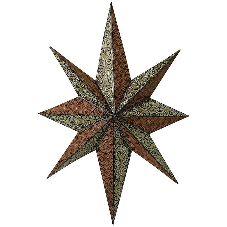 Image 1 Eight Point Star Wall Decor