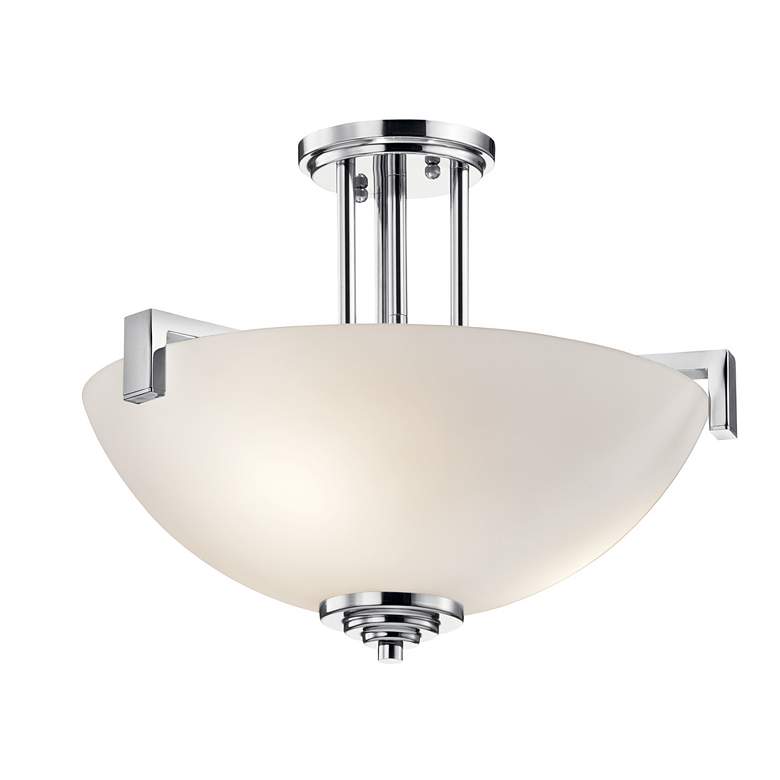 Image 2 Eileen 17.3" Wide Chrome and Silver Pendant Light by Kichler more views