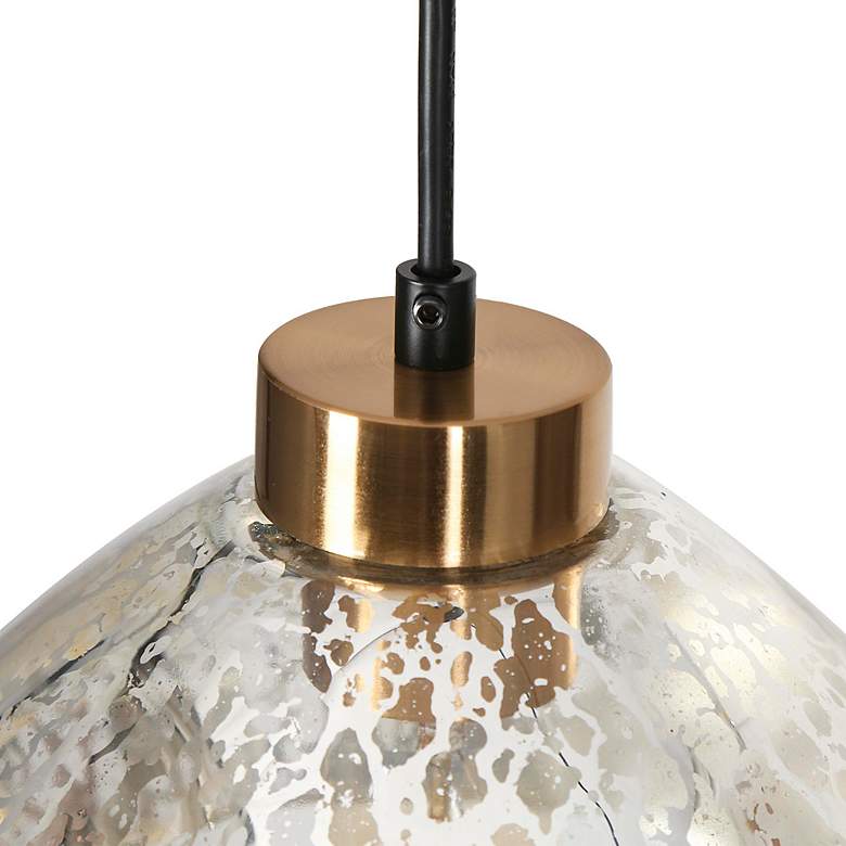 Image 5 Eiley 9.8 inch Wide Black 1-Light Dome Pendant more views