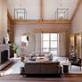 6_Eisley 28 1/4" Wide Black and Champagne Foyer Pendant Light more views
