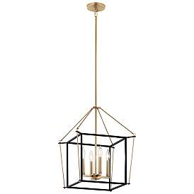 Image2 of Eisley Champagne Bronze Foyer Pendant 4Lt
