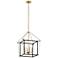 Eisley Champagne Bronze Foyer Pendant 4Lt