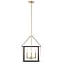 6_Eisley Champagne Bronze Foyer Pendant 4Lt more views