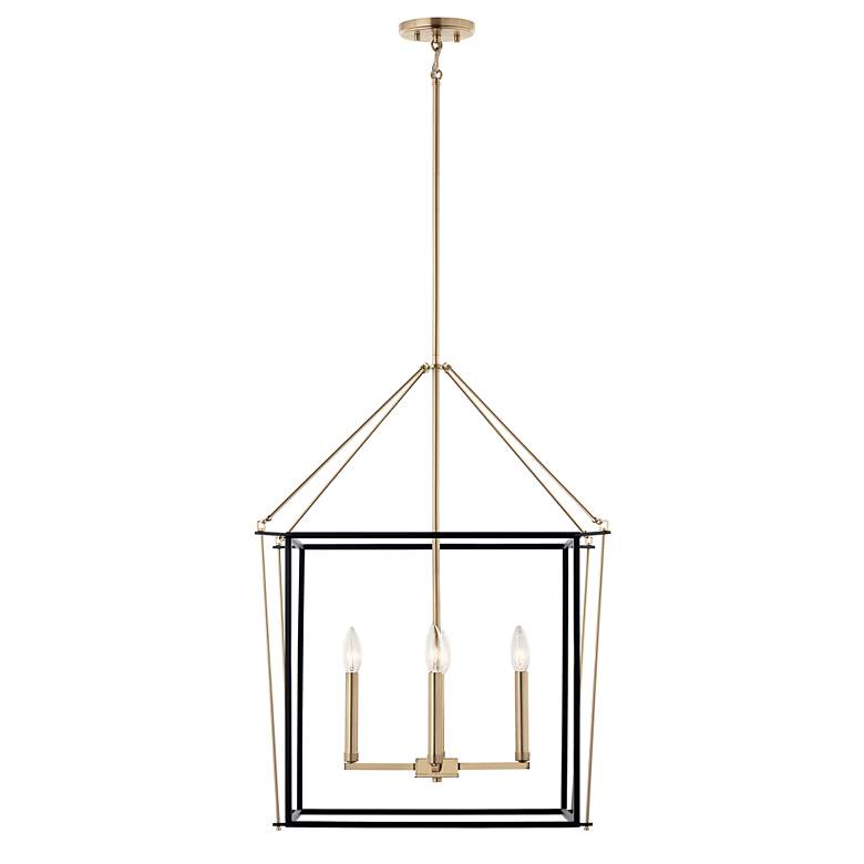 Image 5 Eisley Champagne Bronze Foyer Pendant 4Lt more views