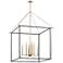 Eisley Champagne Bronze Foyer Pendant 8Lt