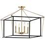 Thumbnail2 of Eisley Champagne Bronze Semi Flush Mount 4Lt
