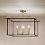 Thumbnail1 of Eisley Champagne Bronze Semi Flush Mount 4Lt