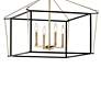 Thumbnail3 of Eisley Champagne Bronze Semi Flush Mount 4Lt more views