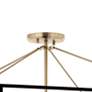 Thumbnail4 of Eisley Champagne Bronze Semi Flush Mount 4Lt more views