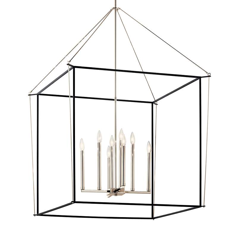 Image 3 Eisley Polished Nickel Foyer Pendant 8Lt more views