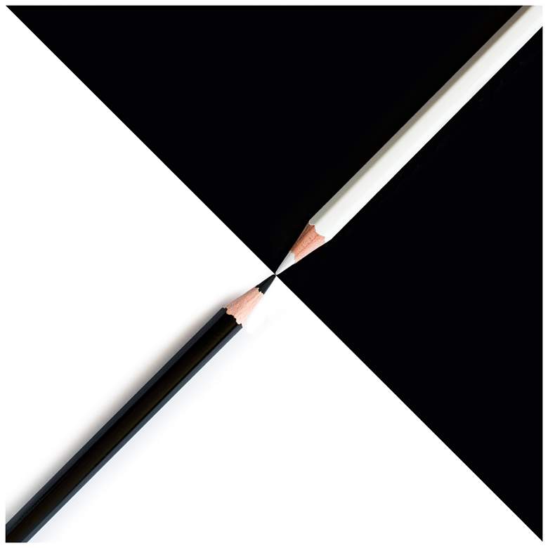 Image 1 El Lapiz 30" Square Stretched Canvas Wall Art