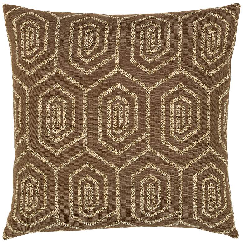 Image 1 Elaine Smith Function Geo 20 inch Square Indoor-Outdoor Pillow