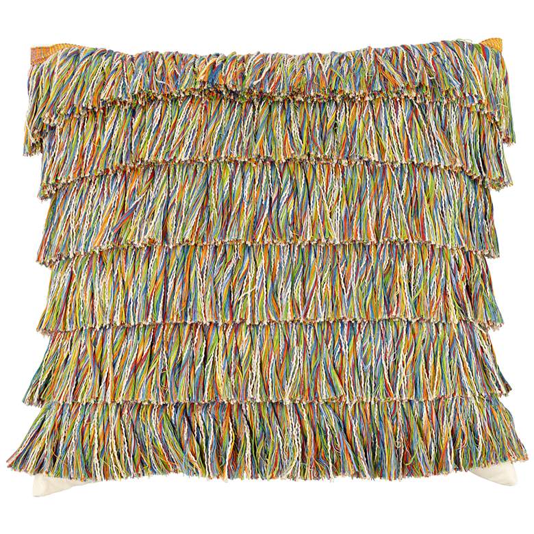Image 1 Elaine Smith Hula 20" Square Indoor-Outdoor Pillow
