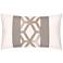 Elaine Smith Lustrous Lines 20" Wide Indoor-Outdoor Pillow