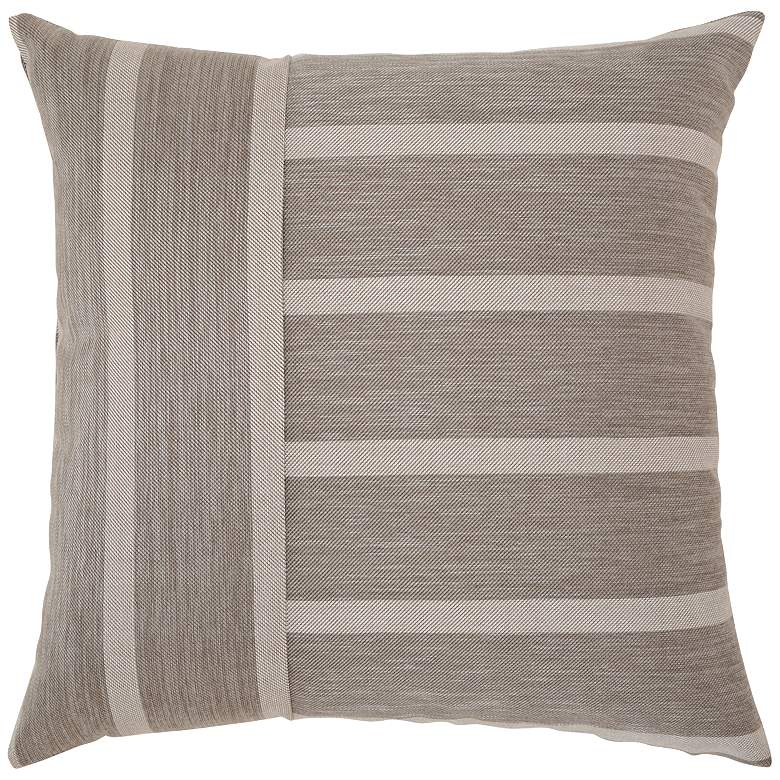 Image 1 Elaine Smith Sparkle Stripe 20" Square Indoor-Outdoor Pillow