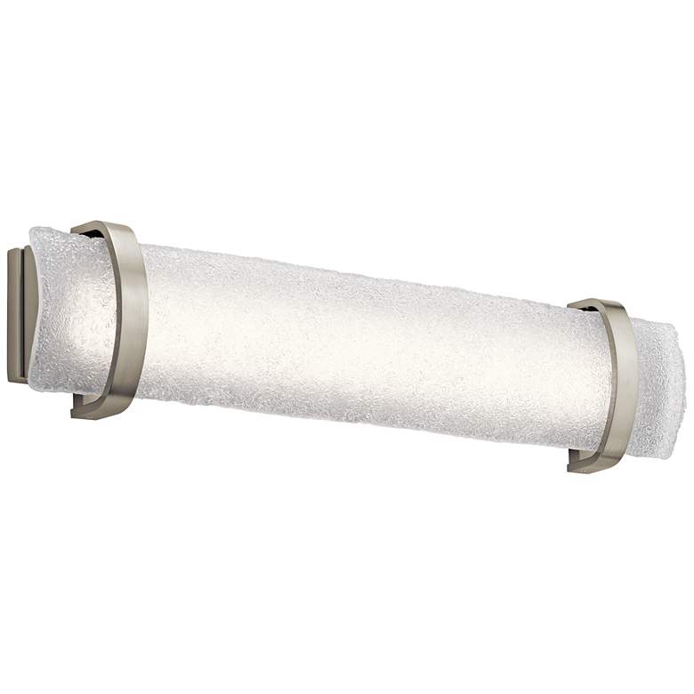 Image 1 Elan Adara 31 inch Wide Brushed Nickel LED Bath Light