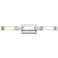 Elan Ammiras 30 1/4" Wide Chrome 3-Light LED Bath Light