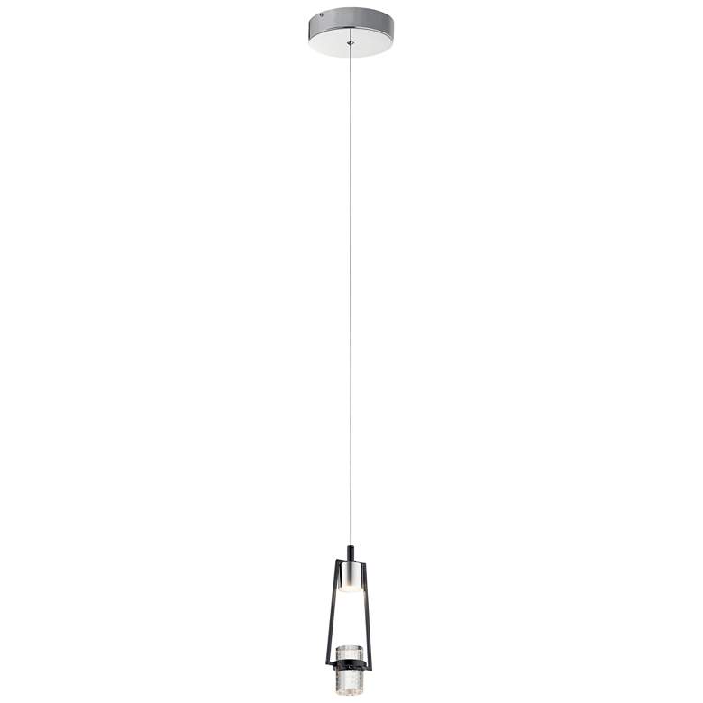 Image 1 elan Ayse Matte Black Mini Pendant LED