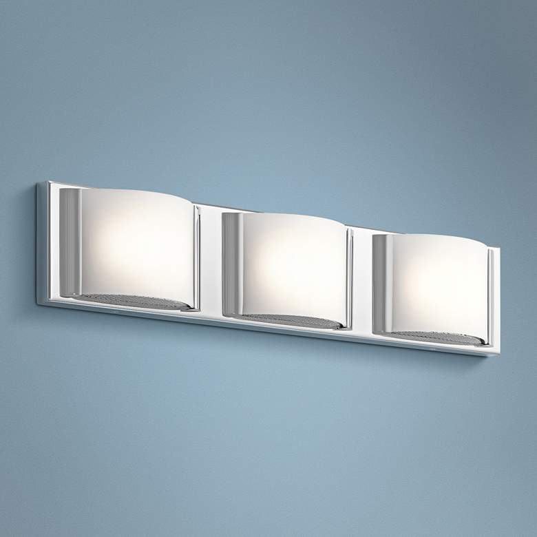 Image 1 Elan Bretto 22 1/2" Wide Chrome LED Bath Light