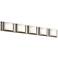 Elan Bretto 37 1/4" Wide Brushed Nickel Linear LED Bath Light