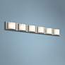 Elan Bretto 44 3/4" Wide Brushed Nickel LED Bath Light