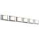 Elan Bretto 44 3/4" Wide Chrome LED Bath Light