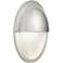 Elan Conti 12" High LED White Etched Outdoor Wall Light