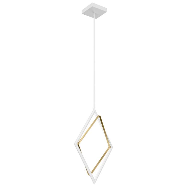 Image 2 elan Darski White LED Pendant