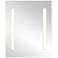 Elan Edge-Lit Soundbar 26"x32" Rectangular LED Wall Mirror