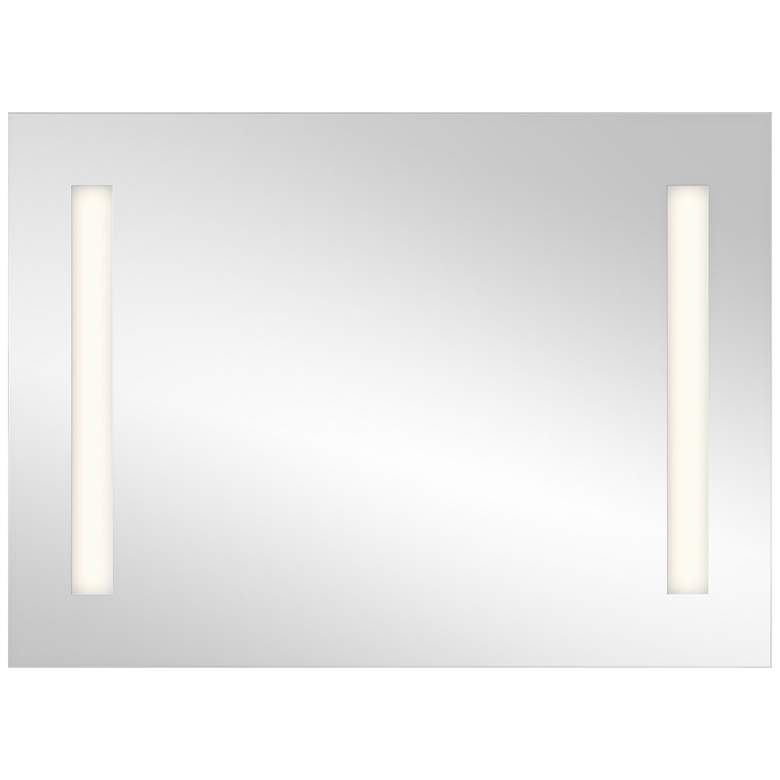 Image 1 Elan Edge-Lit Soundbar 36 inch x 26 inch LED Wall Mirror