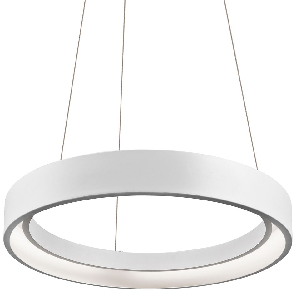 Elan Fornello 17 3/4" Wide Dimmable LED White Pendant Light