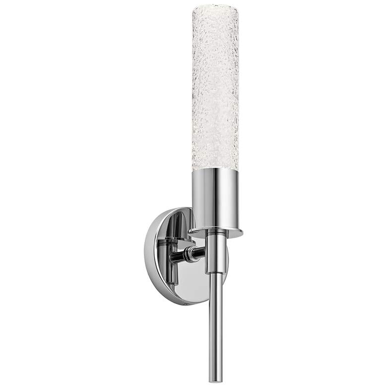 Image 2 Elan Glacial Glow 17 1/2" High Chrome LED Wall Sconce