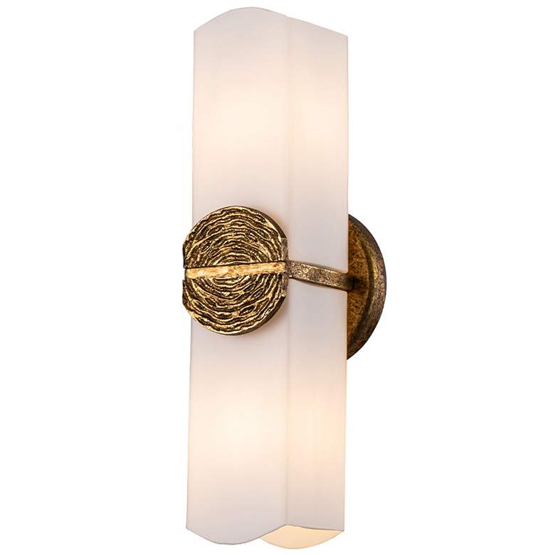Image 1 Elan Gold 2 Light Sconce