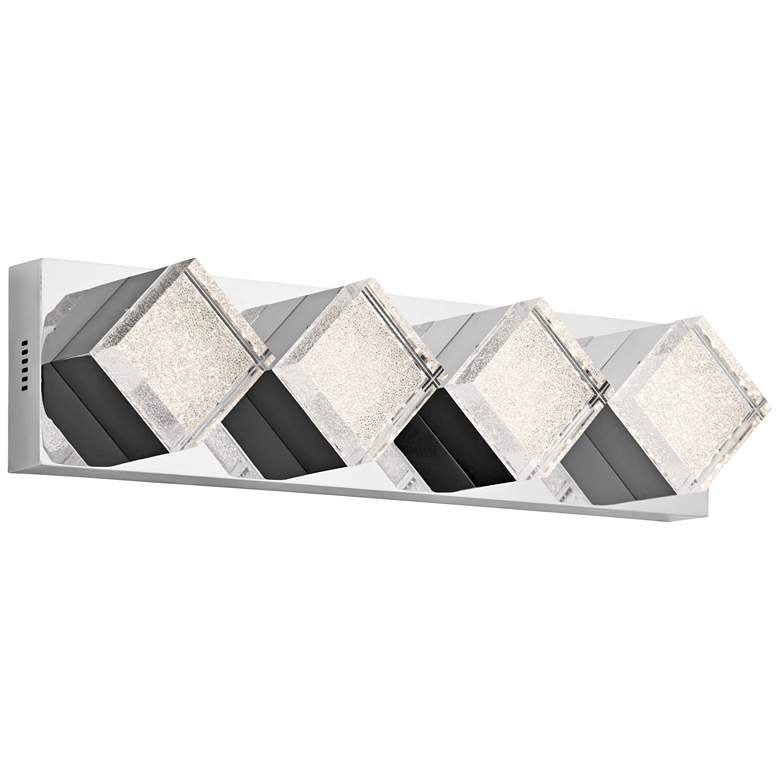 Image 1 Elan Gorve Chrome 22 1/2" Wide 4-LED Linear Bath Light