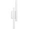 elan Idril White Wall Sconce 2Lt LED